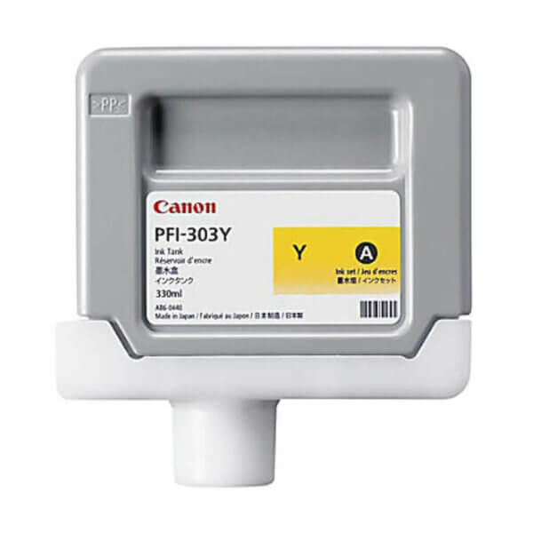 Canon PFI-303Y Yellow Ink Cartridge (330 ML)