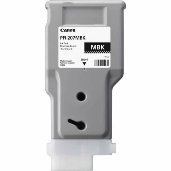 Canon PFI 207MBK Matte Black Ink Cartridge (300 ML)