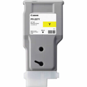 Canon PFI 207Y Yellow Ink Cartridge (300 ML)