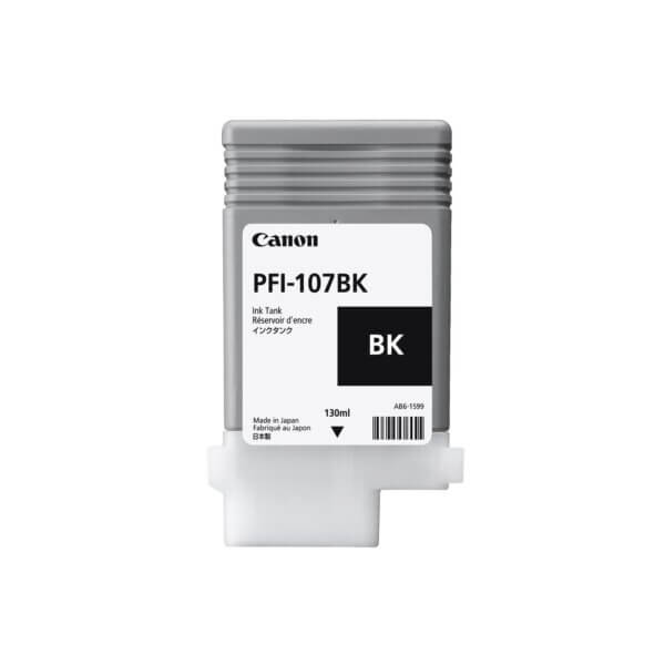 Canon PFI-107BK Black Ink Cartridge (130 ML)