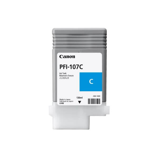 Canon PFI-107C Cyan Ink Cartridge (130 ML)