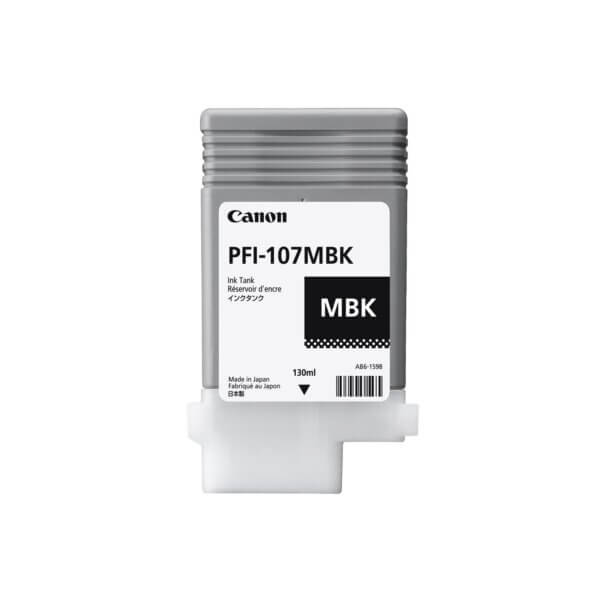Canon PFI-107MBK Matte Black Ink Cartridge (130 ML)