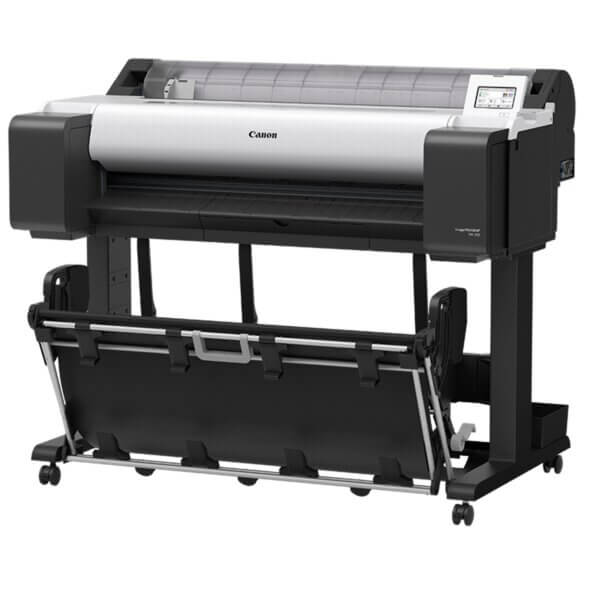 Canon imagePROGRAF 36" TM-355 with Hard Drive & Flat Stacking.