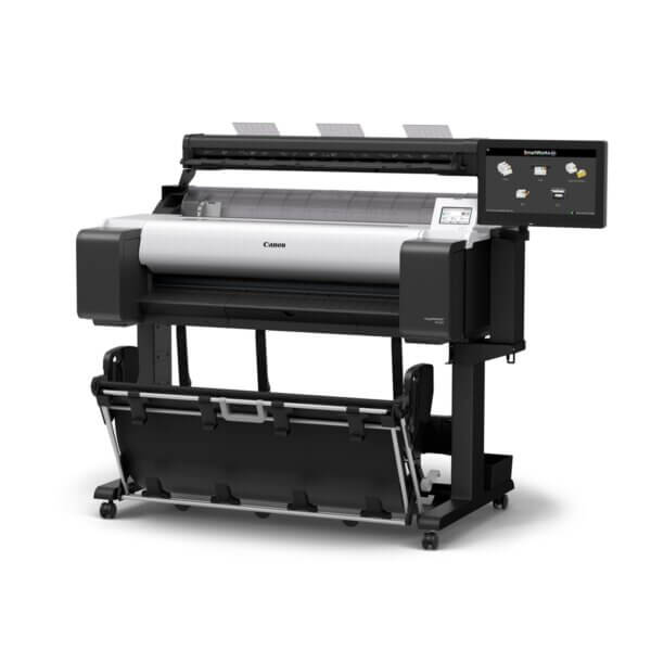 Canon imagePROGRAF 36" TM-355MFP Z36 with Hard Drive & Flat Stacking.
